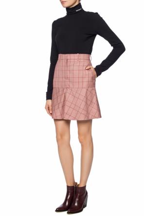 Skirt with a plaid motif, zdjęcie 2 Skirt with a plaid motif od Calvin Klein